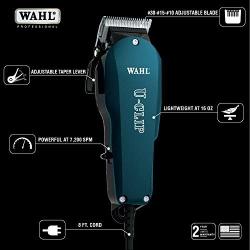 Wahl Professional Animal U-Clip Pet, Dog, & Cat Clipper & Grooming Kit (#9484-400), Teal, One Size