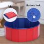 Beneyond Dog & Cat Bathtub/Pet Bathtub, Summer Pet Beauty Bathtub/Big Bathtub/Dog Basin，Quick Folding, Easy to Carry, Easy to Clean Pets