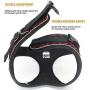 YIEPAL No Choke Reflective Padded Step in Small Dog Harness Adjustable Stylish Sport Puppy Vest Harness