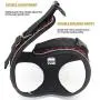 YIEPAL No Choke Reflective Padded Step in Small Dog Harness Adjustable Stylish Sport Puppy Vest Harness YIEPAL No Choke Reflective Padded Step in Small Dog Harness Adjustable Stylish Sport Puppy Vest Harness