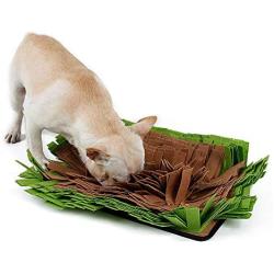 Tylu Dog Snuffle Mat Durable Washable Dog Cat Slow Feeding Mat for Distracting Smell Training Foraging Dog Puzzle Toys