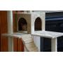 GleePet GP78700621 Cat Tree with Ramp, 70-Inch, Beige