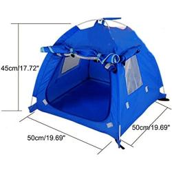 OLizee Breathable Washable Pet Puppy Kennel Dog Cat Folding Indoor Outdoor House Bed Tent