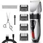 Comsmart Dog Clippers, Upgraded Dog Grooming Clippers Dog Hair Trimmer Cordless Low Noise Rechargeable Electric Quiet Pet Hair Clippers Set for Cats, Dogs, Other Pets Comsmart Dog Clippers, Upgraded Dog Grooming Clippers Dog Hair Trimmer Cordless Low Noise Rechargeable Electric Quiet Pet Hair Clippers Set for Cats, Dogs, Other Pets