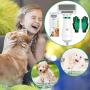 PETRIP Pet Hair Dryer for Dogs Cats with 2 Pack Pet Grooming Gloves Set-2 in 1 Grooming Dog Hair Blower Dryer-Dog Hair Brush for Small Dog and Cat
