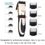 VARWANEO Dog Clippers Shaver Low Noise Dog Cat Grooming Clippers Kit Rechargeable Cordless Dog Grooming Tools for Small &Medium &Large Dogs Cats Horse Pet