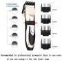 VARWANEO Dog Clippers Shaver Low Noise Dog Cat Grooming Clippers Kit Rechargeable Cordless Dog Grooming Tools for Small &Medium &Large Dogs Cats Horse Pet