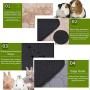 mianyang Guinea Pig Fleece Cage Liners,Highly Absorbent Washable Guinea Pig Pee Pads, Non Slip Guinea Pig Bedding with Waterproof,for Guinea Pigs, Hedgehogs, Hamsters, Chinchillas, Small Dogs