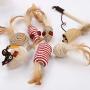 Balacoo 1 Set Cat Wand Toys Feather Teaser Cat Toys Teaser Stick Toys for Cats Pets