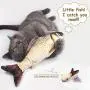 ZHMCJL Moving Cat Kicker Fish Toy,Realistic Flopping Fish,Wiggle Fish Catnip Toys,Motion Kitten Toy,Cat Exercise,Funny Interactive Pets Pillow Chew Bite Kick Supplies for Cat Kitten Kitty (Catfish)