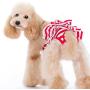 Alfie Pet - Charlotte Diaper Dog Sanitary Pantie with Suspender for Girl Dogs - Color: Red, Size: Medium Alfie Pet - Charlotte Diaper Dog Sanitary Pantie with Suspender for Girl Dogs - Color: Red, Size: Medium