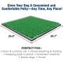 Four Paws Wee-Wee Premium Patch Indoor and Outdoor Pet Potty 24.5'' x 25.7''