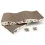 NUODUN Cat Scratcher Cardboard Pad,Recyclable Corrugated Scratcher Bed,Unique Double Texture Surface Durable Design with 100% Organic Catnip NUODUN Cat Scratcher Cardboard Pad,Recyclable Corrugated Scratcher Bed,Unique Double Texture Surface Durable Design with 100% Organic Catnip