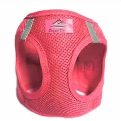 Doggie Design American River Ultra Choke-Free Harness (Pink, Medium (Chest 16''-19'' Weight 11-16 Lbs))