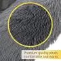 Dog Bed Cat Bed Donut, Calming Bed for Small Medium Dogs and Cats, Comfortable Donut Cuddler Ultra Soft Washable Dog and Cat Cushion Bed(20/28)