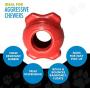 Hero Duramax, Natural Rubber Bone Ball, Treat Dispensing Dog Toy