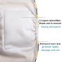 JoyDaog Reusable Belly Bands for Dogs,5 Pack Washable Dog Diapers Male Puppy Nappies Wrap,XXL