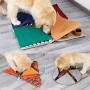 DogLemi Upgrade 3 Difficult Levels Pet Snuffle Mat Nose Work Training Dog Mat IQ Puzzle Dog Snuffling Products Dog Treats Food Slow Feed Bowl Mat