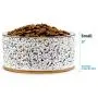 Pet Junkie Terrazzo Elevated Dog Bowl for Food and Water with Stainless Steel Washable Inner Bowl, White Pet Junkie Terrazzo Elevated Dog Bowl for Food and Water with Stainless Steel Washable Inner Bowl, White