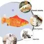 OTIME 2 Pack Electric Fish Cat Toy Realistic Plush Simulation Flippity Fish Cat Toy Catnip Kicker Toys, Funny Interactive Pets Pillow Chew Bite Kick Supplies for Cat Kitten Kitty OTIME 2 Pack Electric Fish Cat Toy Realistic Plush Simulation Flippity Fish Cat Toy Catnip Kicker Toys, Funny Interactive Pets Pillow Chew Bite Kick Supplies for Cat Kitten Kitty