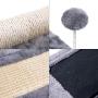 PAWZ Road Cat Scratching Post and Pad, Sisal-Covered Scratch Posts and Pads with Play Ball Great for Kittens and Cats