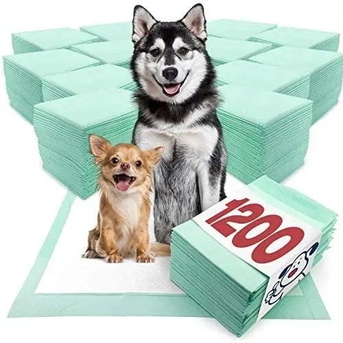 ValuePad Plus Puppy Pads, 1200 Count - Premium Pee Pads for Dogs, Tear Resistant, Super Absorbent Polymer Gel Core, 5-Layer Design ValuePad Plus Puppy Pads, 1200 Count - Premium Pee Pads for Dogs, Tear Resistant, Super Absorbent Polymer Gel Core, 5-Layer Design