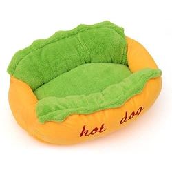 The Hot Dog Bed and Pet Sofa
