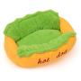 The Hot Dog Bed and Pet Sofa