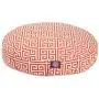 Orange Towers Large Round Indoor Outdoor Pet Dog Bed With Removable Washable Cover By Majestic Pet Products Orange Towers Large Round Indoor Outdoor Pet Dog Bed With Removable Washable Cover By Majestic Pet Products
