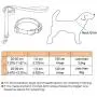 ThinkPet Cute Puppy Dog Collar and Lead Set Colorful Strong Adjustable for Small Dogs ThinkPet Cute Puppy Dog Collar and Lead Set Colorful Strong Adjustable for Small Dogs