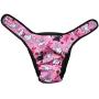 TiaoBug Reusable Washable Female Dog Pants Season Heat Menstruation Period Knickers Bitch Sanitary Nappy Underwear Briefs Pink XL