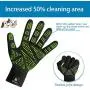Bikien Pet Grooming Glove Hair Removal with Adjustable Wrist Strap for Cats Dogs Horse, 330 Silicone Tips Attached Efficient Hair Removal Mitts - 1 Pair Bikien Pet Grooming Glove Hair Removal with Adjustable Wrist Strap for Cats Dogs Horse, 330 Silicone Tips Attached Efficient Hair Removal Mitts - 1 Pair