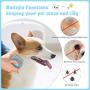 PetsHome Cat Comb, Cat Brush, Dog Comb, Dog Brush Grooming & Massaging Pet Hair Remove Comb for Cat, Dog and Small Animals