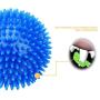 JKQ Pet Jumping Ball Squeaker Ball Dog Toy More Colors Will Vary TPR Bouncy Floating Teeth Cleaning (S/M/L,)