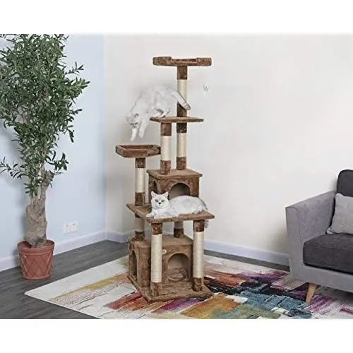 Go Pet Club Cat Condo, 67-Inch Go Pet Club Cat Condo, 67-Inch