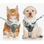 Didog Adjustable Pet Mesh Vest Harness and Leash Set with Cute Bell for Puppy Small Medium Dogs and Cats