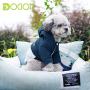 Small Dogs Coat Cozy Warm Hoodie Pet Clothes Warm Puppy Jacket for Cold Weather Cute Dog Apparel Comfortable Stylish Cotton Puppy Winter Coats with Hooded for Dogs Walking Hiking Travel (M, Blue)