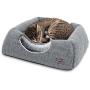 Cat Bed and Cave - with Plush Lining by Best Pet Supplies