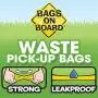 Bags on Board Patterned Dog Waste Bags, 9x14 in, 140 bags, Patterned (3203940045) Bags on Board Patterned Dog Waste Bags, 9x14 in, 140 bags, Patterned (3203940045)