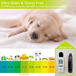 Dog Nail Grinder for Small Dog & Large Dog, Ultra Quiet Electric Painless Dog Nail Trimmer with Clipper