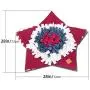 N/G Pet Snuffle Mat for Dogs,Slow Feeding Training Mat,Nosework Blanket,Dog Interactive Puzzle Toys,Durable Pet Sniffing Pads,Pet Activity Mat,Encourage Natural Foraging Skills,Pentagram 28x28inch
