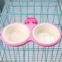 POPETPOP Dog Crate Feeder-Durable Pet Bowls Hanging Water Bowl for Dog Cage Clip on Dog Cat Bowls for Crates-Blue POPETPOP Dog Crate Feeder-Durable Pet Bowls Hanging Water Bowl for Dog Cage Clip on Dog Cat Bowls for Crates-Blue