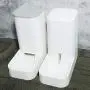 Automatic Pet Cat Dog Food Water Dispenser and Feeder in Set 3.8L, Gravity Waterer Food Bowl Water Drinking Fountain Self-Dispensing for Small Medium Pets Cats Dogs Puppy Kitten Automatic Pet Cat Dog Food Water Dispenser and Feeder in Set 3.8L, Gravity Waterer Food Bowl Water Drinking Fountain Self-Dispensing for Small Medium Pets Cats Dogs Puppy Kitten
