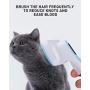 Folomie Professional Self Cleaning Slicker Brush for Dogs and Cats– Cleaning Grooming Comb for Long or Short Haired Dogs