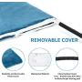 XIAOSKY Pet Heating Pad, Upgraded Electric Dog Cat Heating Pad, Temperature Timing Adjustable Pet Heated Blanket Bed, Waterproof Warming Cat Dog Bed mat Indoor 23.7''x15.8''