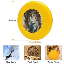 Pet Frisbee Flying Disc Dog Toy - Multifunction Gimmie Shelter Paul Lovering