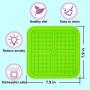 Dog Lick Mat with Slow Feeder Dog Bowl, Shovel and Brush – Premium Slow Feeders Dog Bowl Mat – Pet Food Mat with Accessories – Reduces Anxiety and Boredom – Ideal for Raw, Wet Foods, Treats