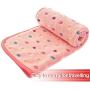 SCIROKKO Fleece Soft Dog Blanket - Warm Coral Velvet Best Cute Crate Bed Couch Cover Blankets- for Dogs and Cats