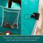 MYPET North States Pool - Portable, Foldable, Extra Large, Pet Bath/Pet Swimming Pool. Shampoo Caddy, Leash Retainer Clip and Carrying Bag Included. No Tools Necessary. (48'' Diameter, Teal)