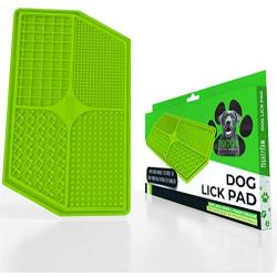 Mighty Paw Dog Lick Pad | BPA-Free Food Grade Silicone Mat for Fun, Anxiety, & Boredom Relief. Strong Suction Cups for Easy Grooming and Slow Feeding. Supports Dental Health. Dishwasher Safe